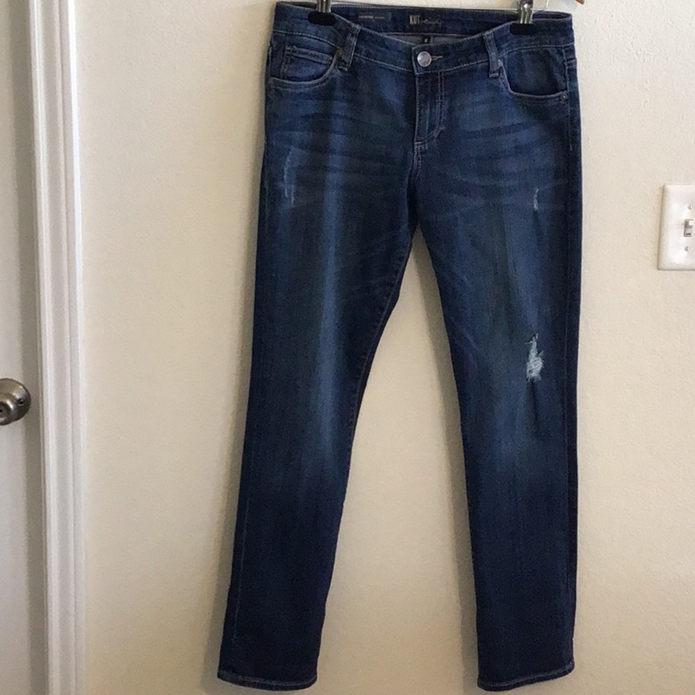 Kut from the Kloth Women’s Catherine Distressed Boyfriend Jeans - Size 6